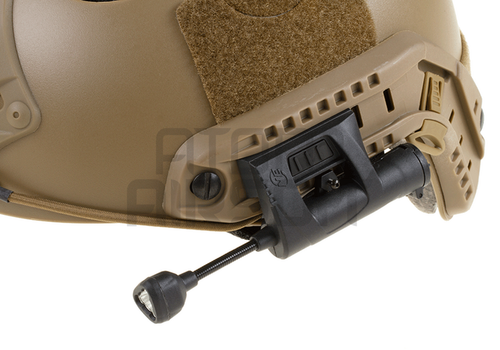 Evolution Charge MPLS helmet light - black