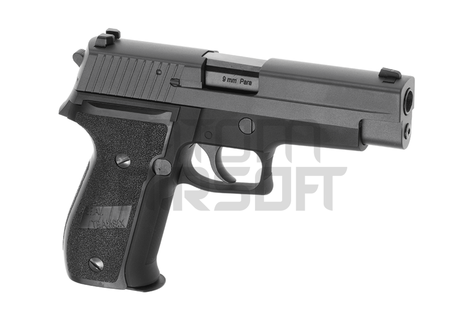 P226 GBB pistol, full metal - black