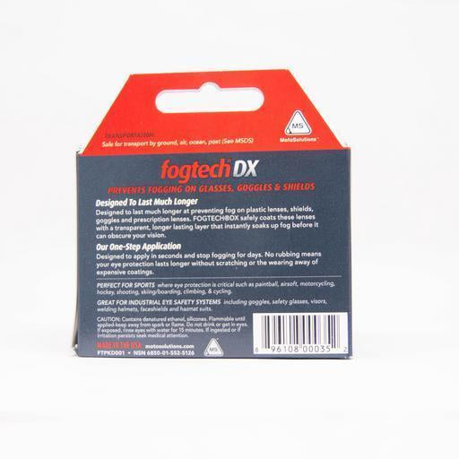 12x Fogtech®DX Instant Anti-Fog, huurteenestoliina pakkaus
