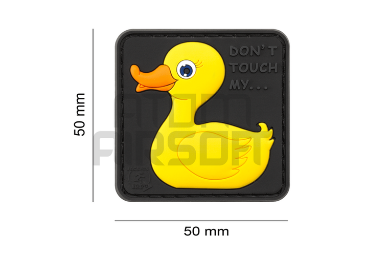 "Tactical Rubber Duck" PVC velcro patch - colored
