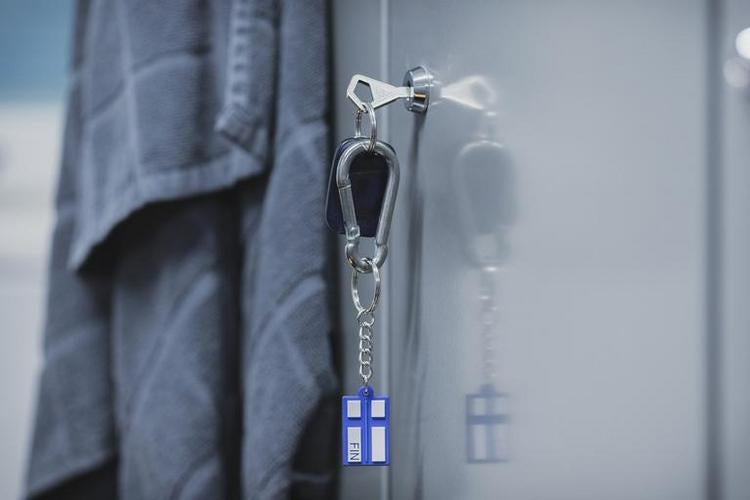 MARK Thin Blue Line, key ring