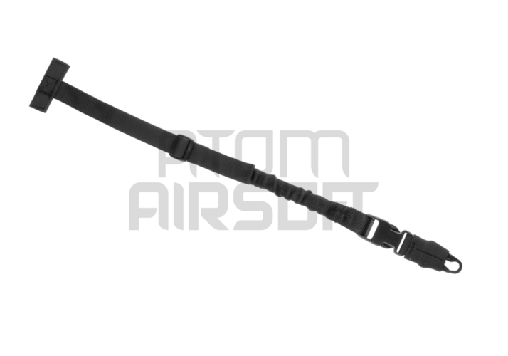 Quick-release 1-point sling, MOLLE attachment, H&K buckle - black