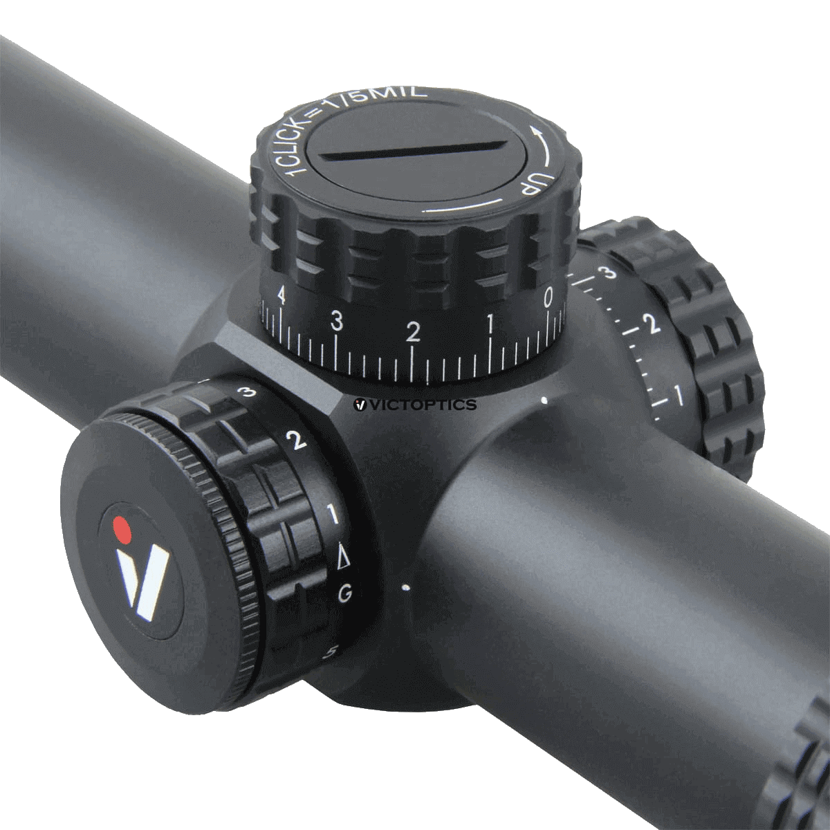 S6 1-6x24 LPVO short-dot riflescope - black