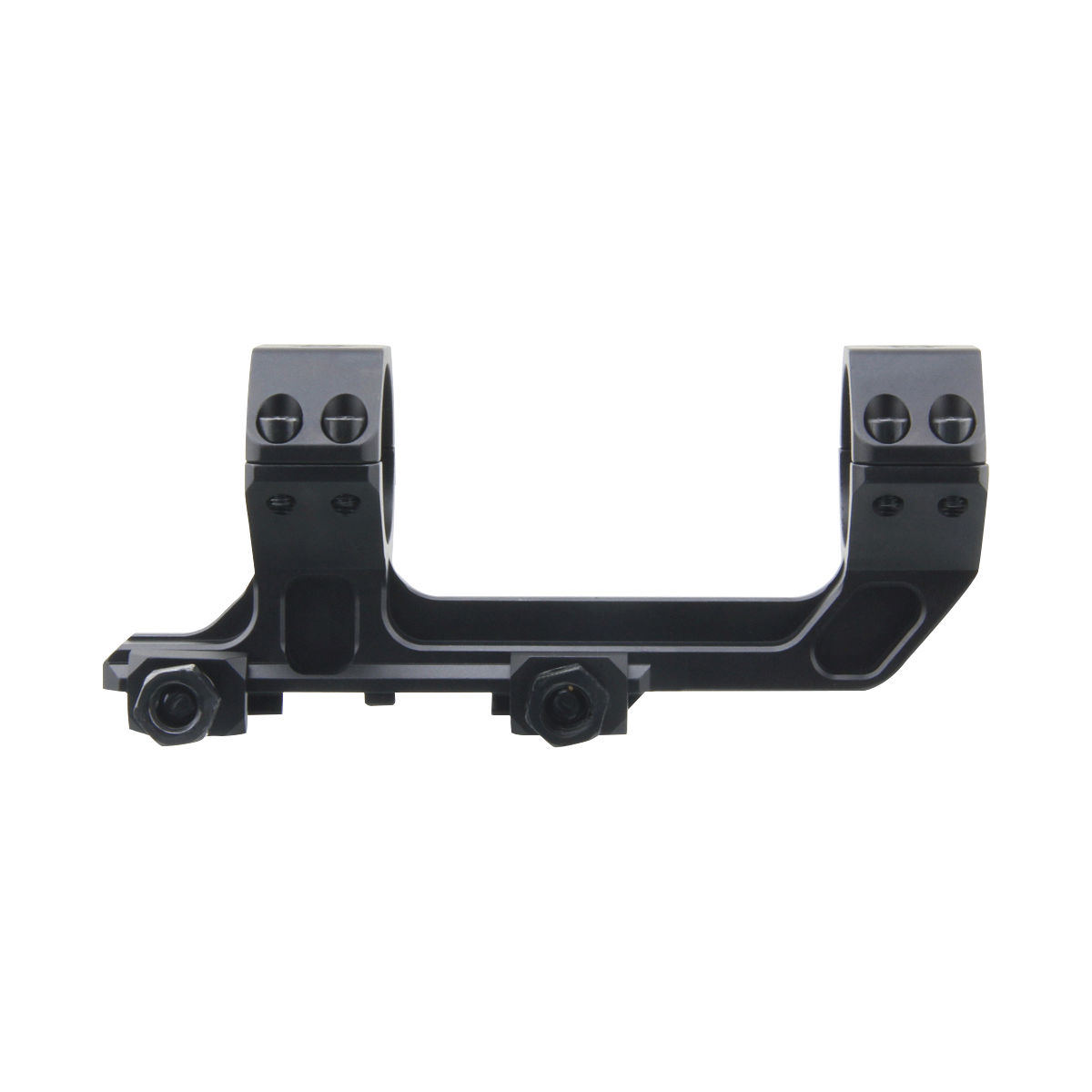 X-ACCU 30mm 20MOA Sight Rings, 1-piece - black