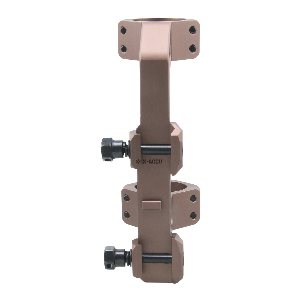 X-ACCU 30mm 20MOA Sight Rings, 1-piece - Chaos Bronze