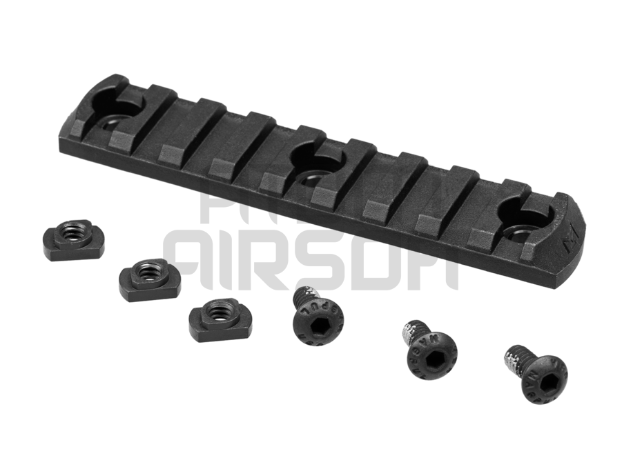 M-LOK polymer RIS rail, 9 notches