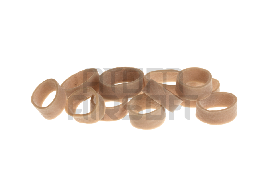 Micro rubber rings, 12 pcs