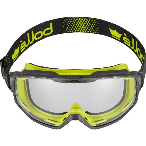 Universal Goggle Foam, strap-on goggles with foam padding - clear lens