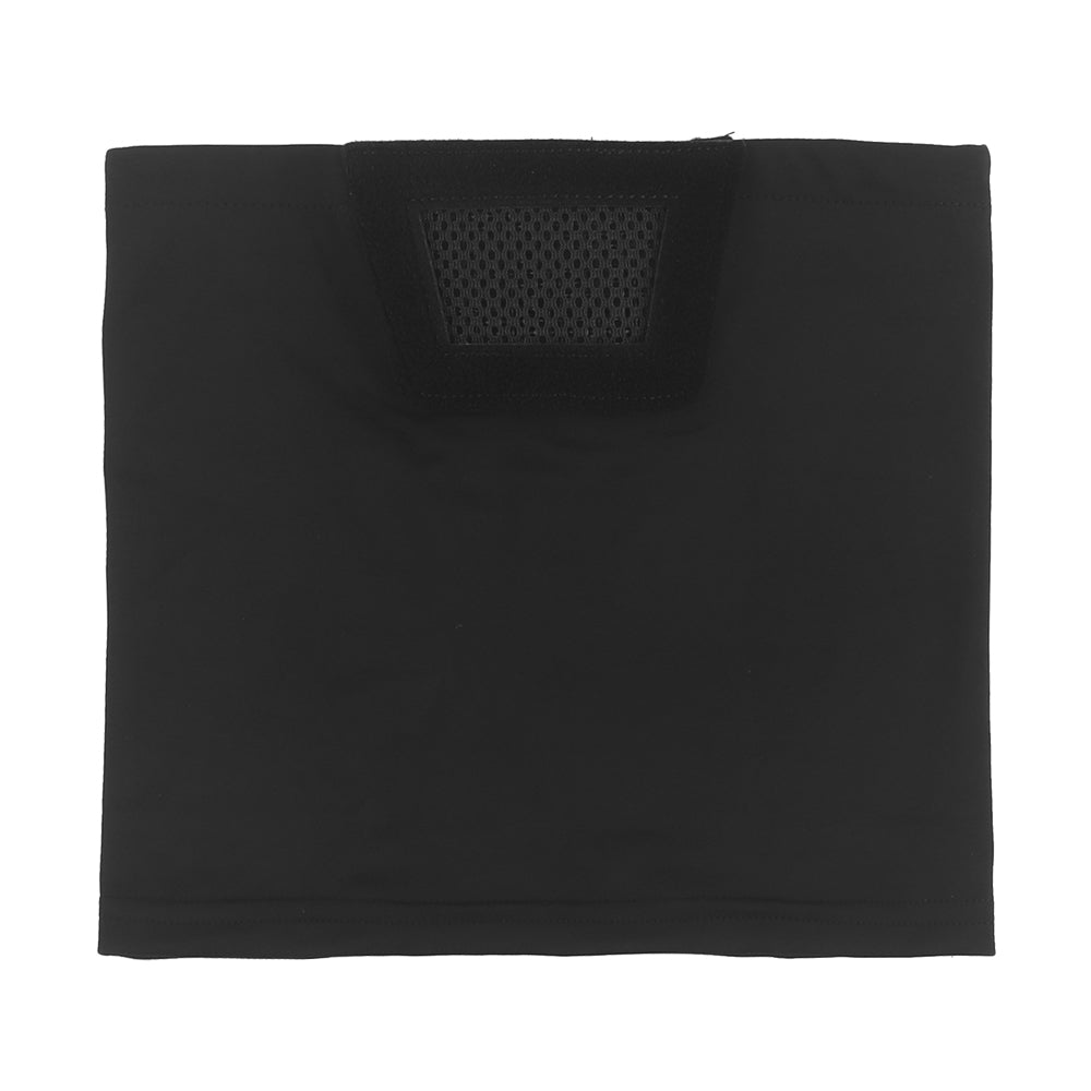 Knight lower face shield - black