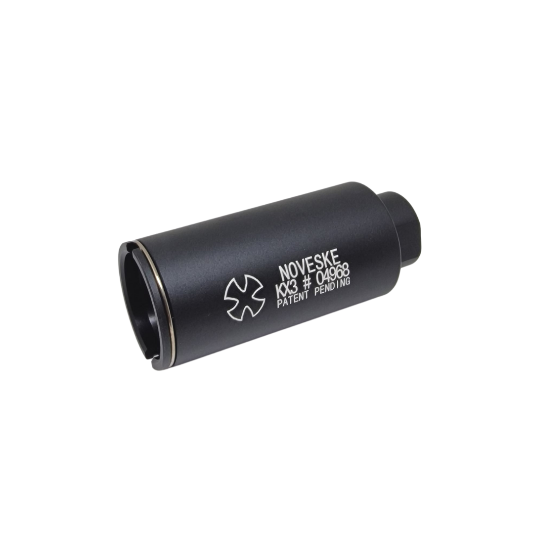 NOVESKE muzzle flash suppressor, 14mm CCW - black