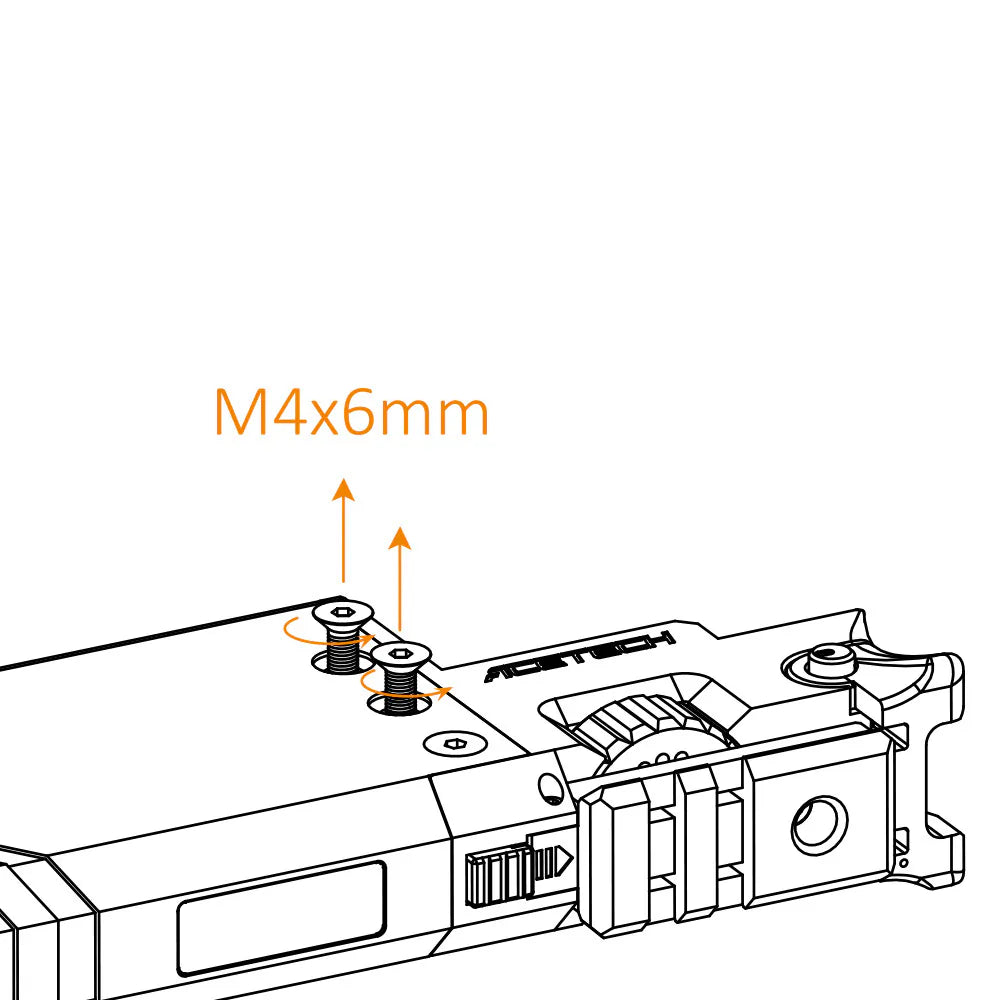 Genesis pistoolikotelo adapteri, G17 (Novritsch Open Universal Quick Draw)