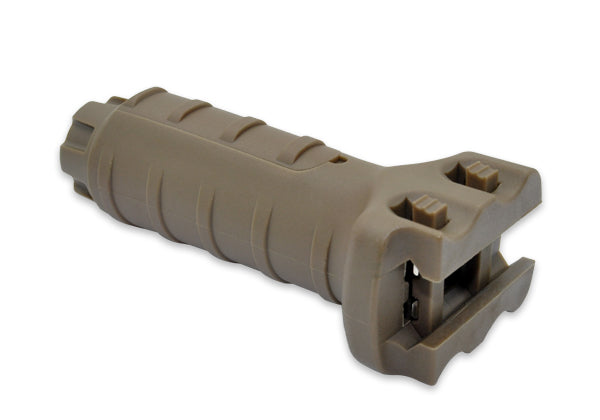 Vertical foregrip for RIS rail, long - Dark Earth