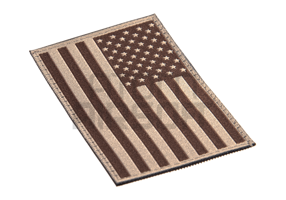 USA flag velcro patch - desert