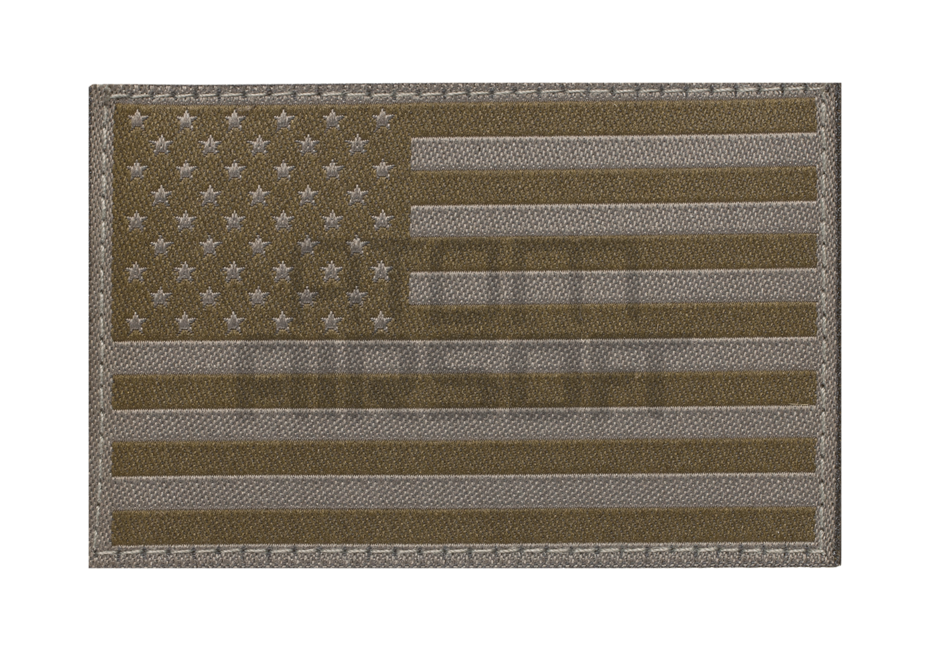 USA flag velcro patch - RAL7013