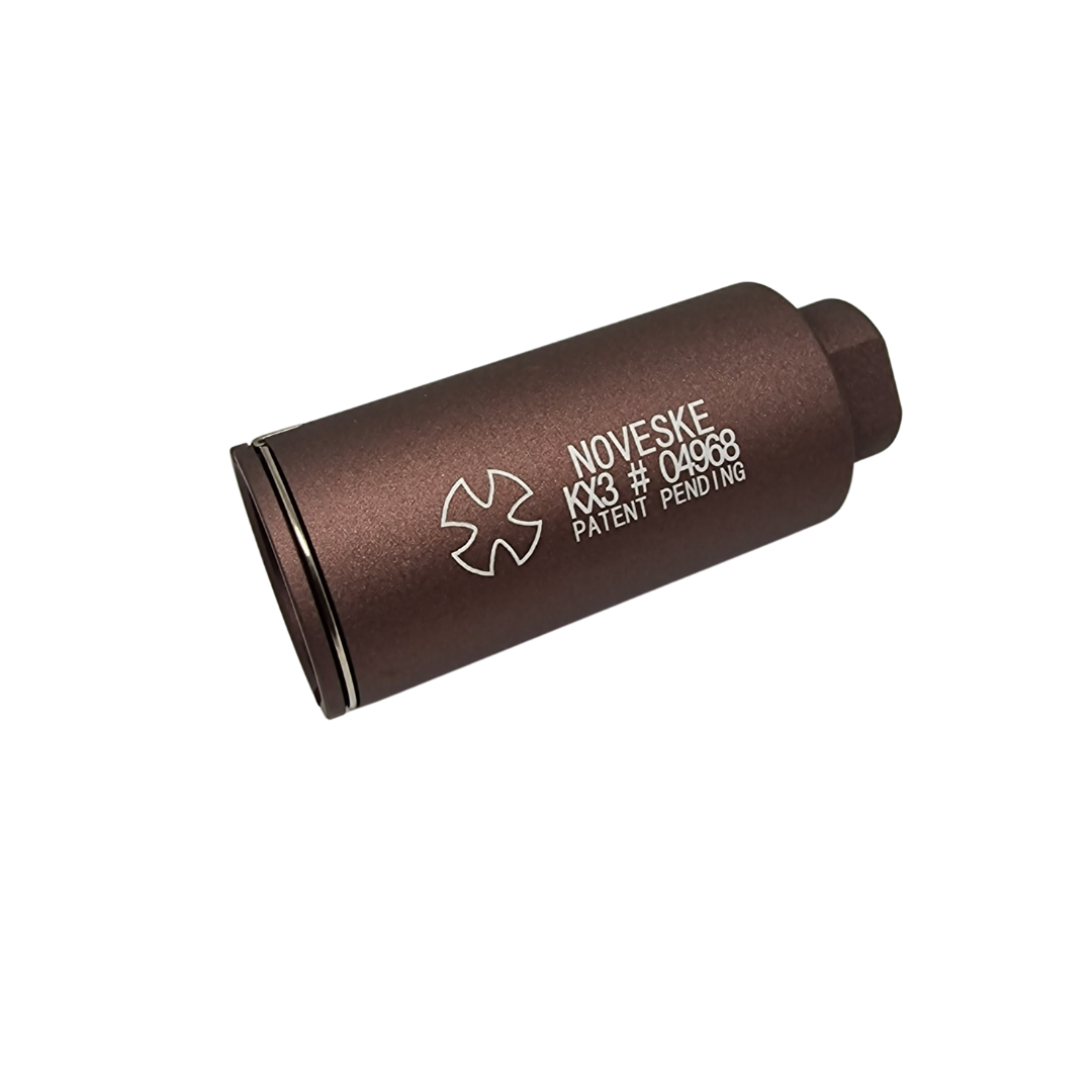 NOVESKE mouth flame suppressor, 14mm CCW - CB