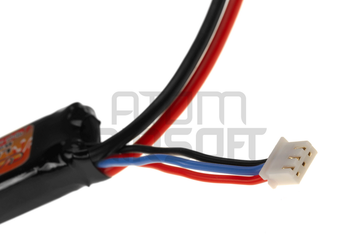 7,4V 1100mAh LiPo-akku, 20C - miniliitin