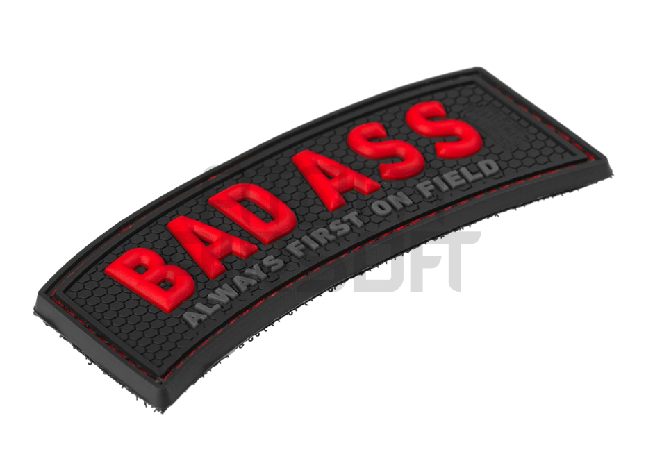 "Bad Ass" Velcro Badge - Colored