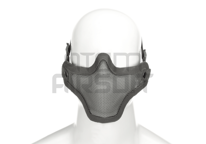 Lower face shield - gray