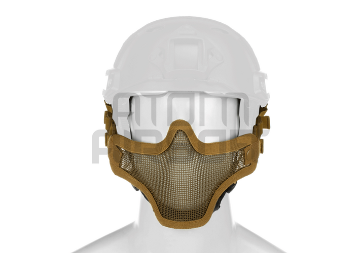 Lower face shield, FAST helmet - sand