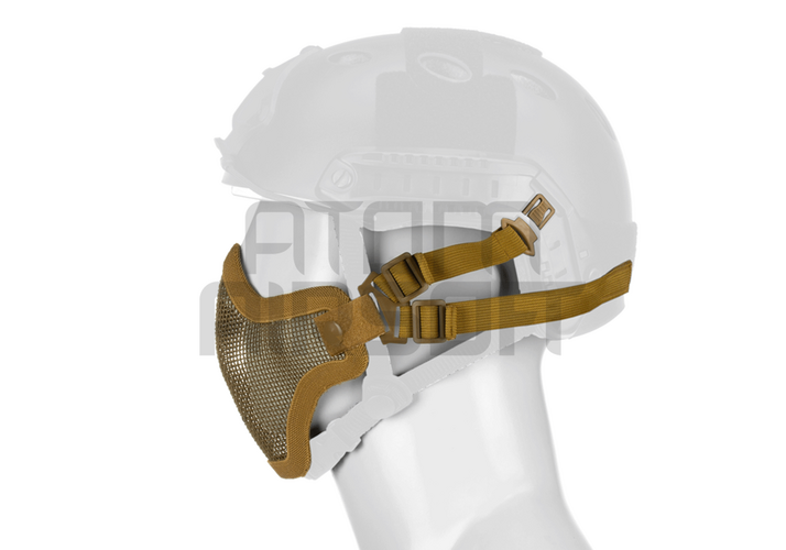 Lower face shield, FAST helmet - sand