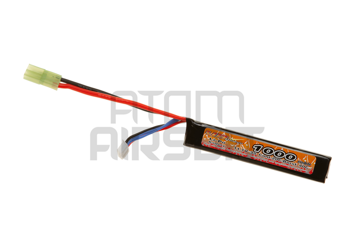 11,1V 1000mAh LiPo-akku, 20C – miniliitin