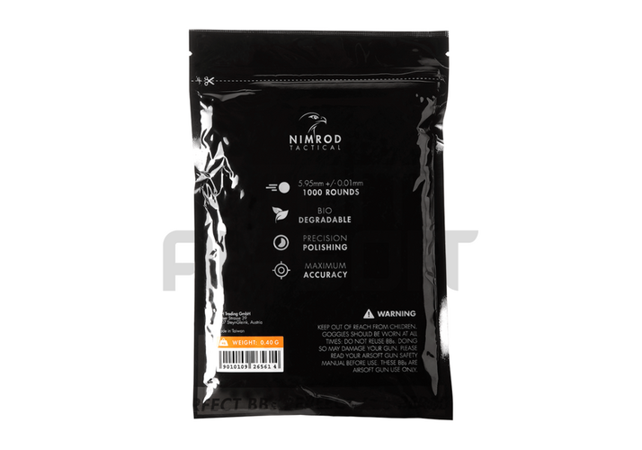 0.40g Professional Performance, bio ball - 1000 pcs