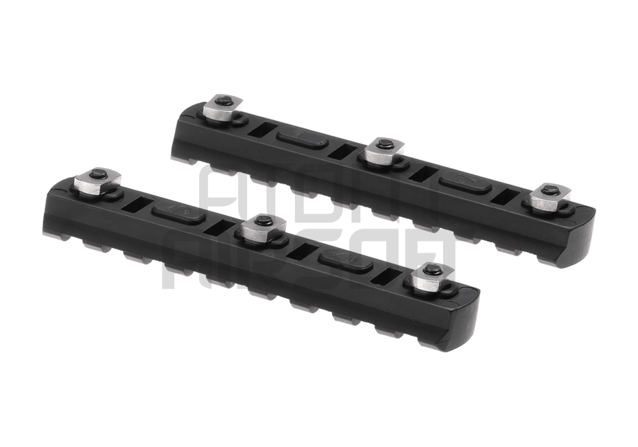 M-LOK rail piece, 2 pieces (4 inches / 10.16 cm)