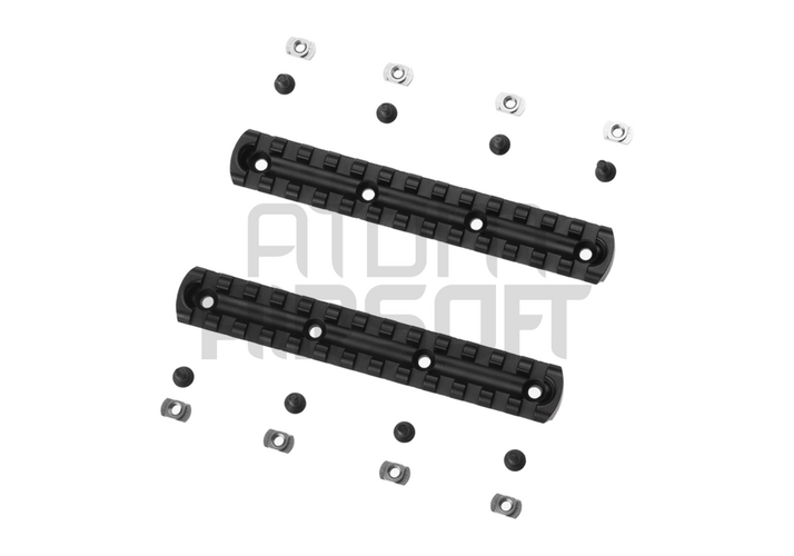 M-LOK rail piece, 2 pieces (5.5 inches / 13.97 cm)