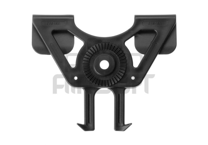 Pistol holster MOLLE adapter - black