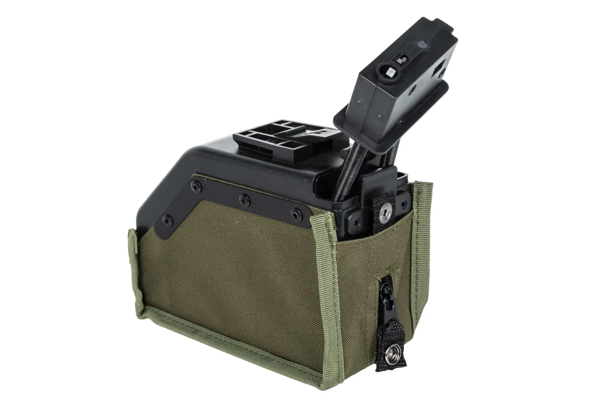 SA-249 box magazine, 1500 rounds - olive