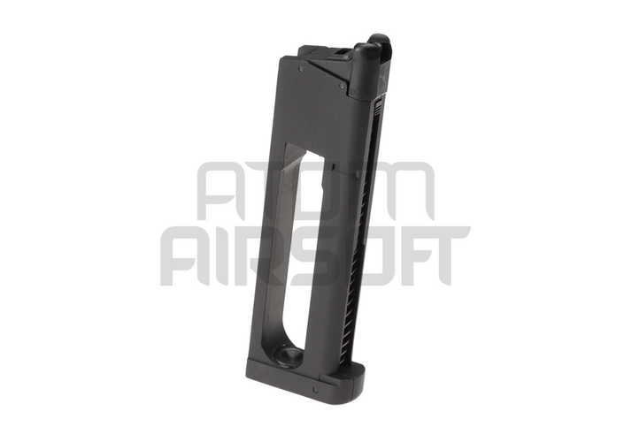 Works KP-16 CO2 GBB gas magazine, M1911 compatible, 26 bullets
