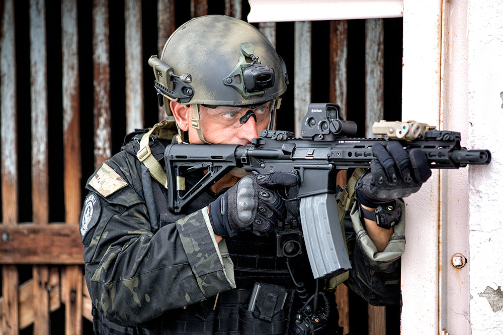 Crossbow One 2LS Ballistic Goggles (Clear and Smoke Lens)