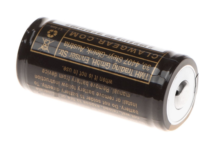 16340 battery 3.7V 700mAh