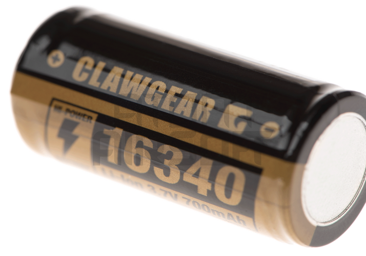 16340 battery 3.7V 700mAh