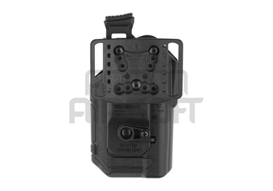Omnivore Holster, Surefire X300/X300U-A valaisimelle ja pistoolille