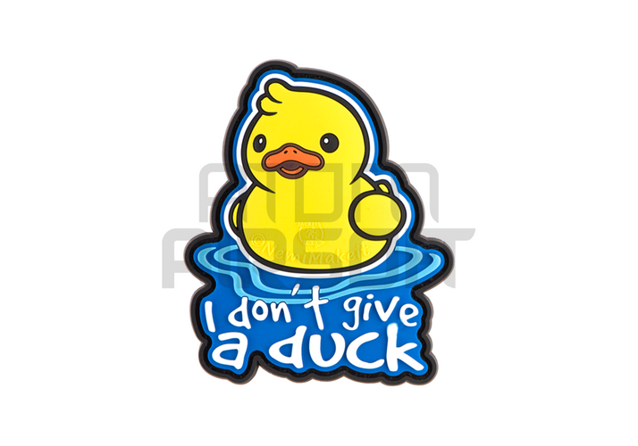 Duck PVC velcro badge