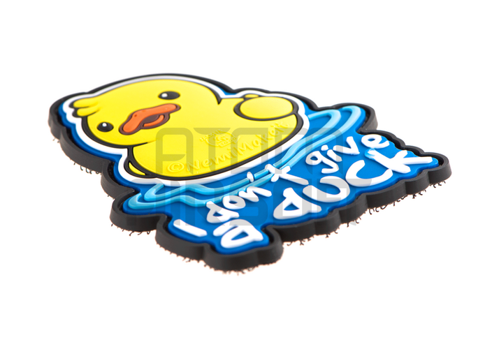 Duck PVC velcro badge