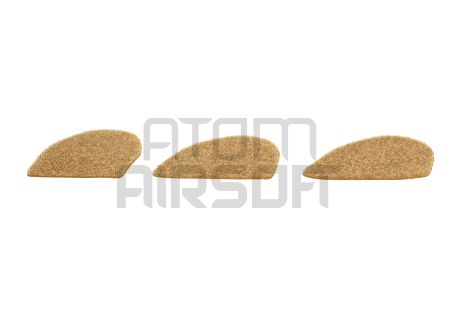 Velcro patches for MSA hearing protectors - coyote (discontinued product)