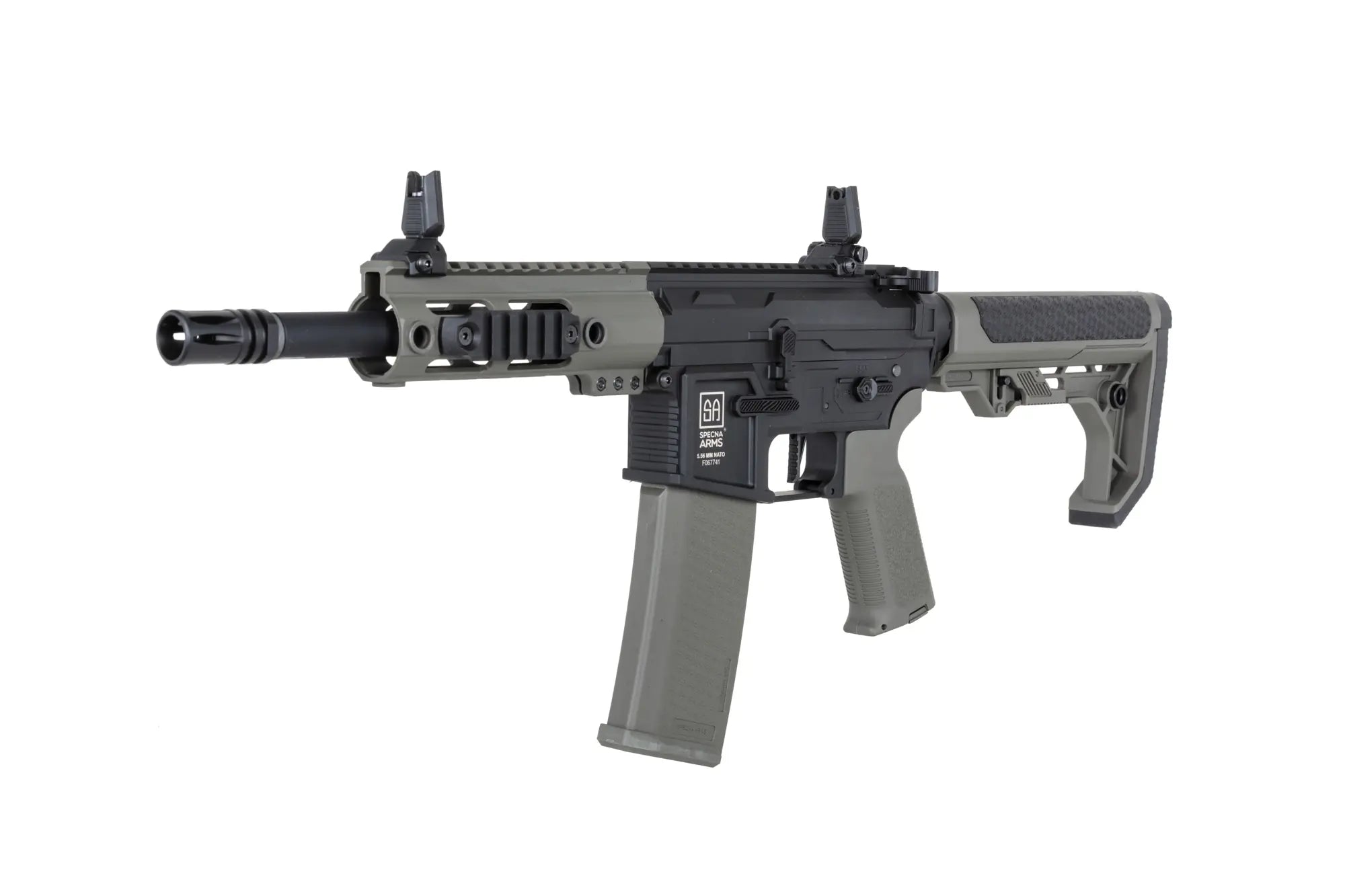 Specna Arms SA-F04-RL FLEX™ BLDC™ HAL ETU™ Gen. 2, light-ops - oliivi