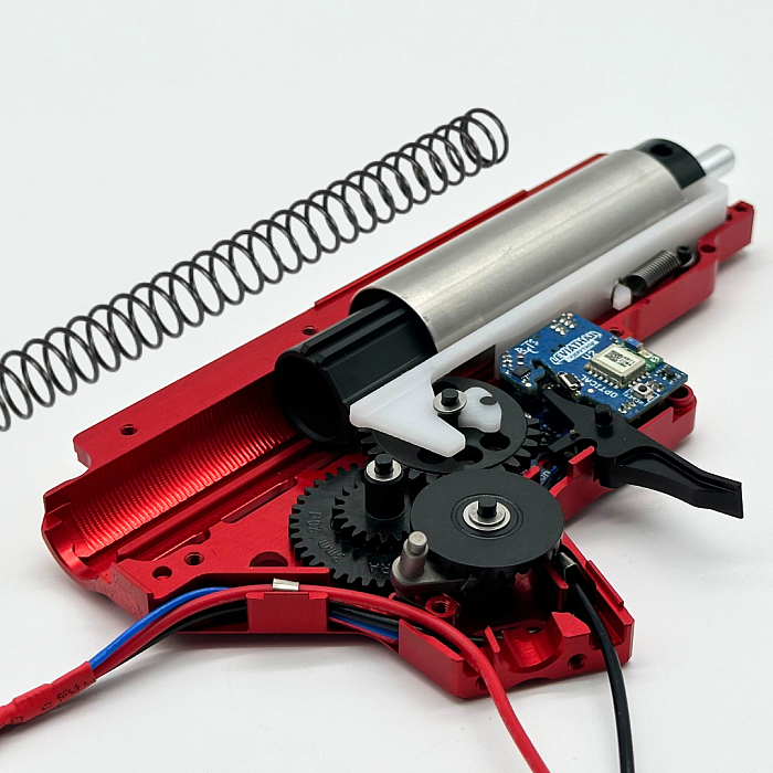 RA Full Gearbox RED EDITION, V2 + Jefftron Leviathan, ready-made gearbox