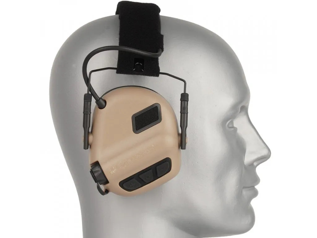 M31 PLUS active hearing protectors - black