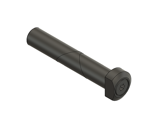 Anti-Wobble Pin, front frame pin