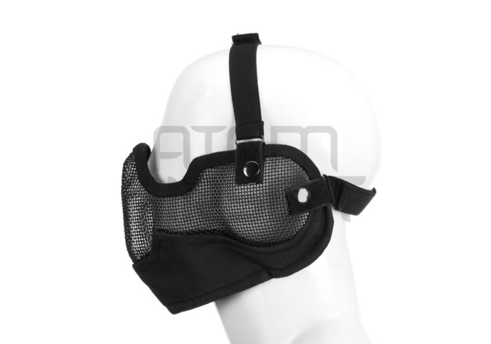 Full face shield - black