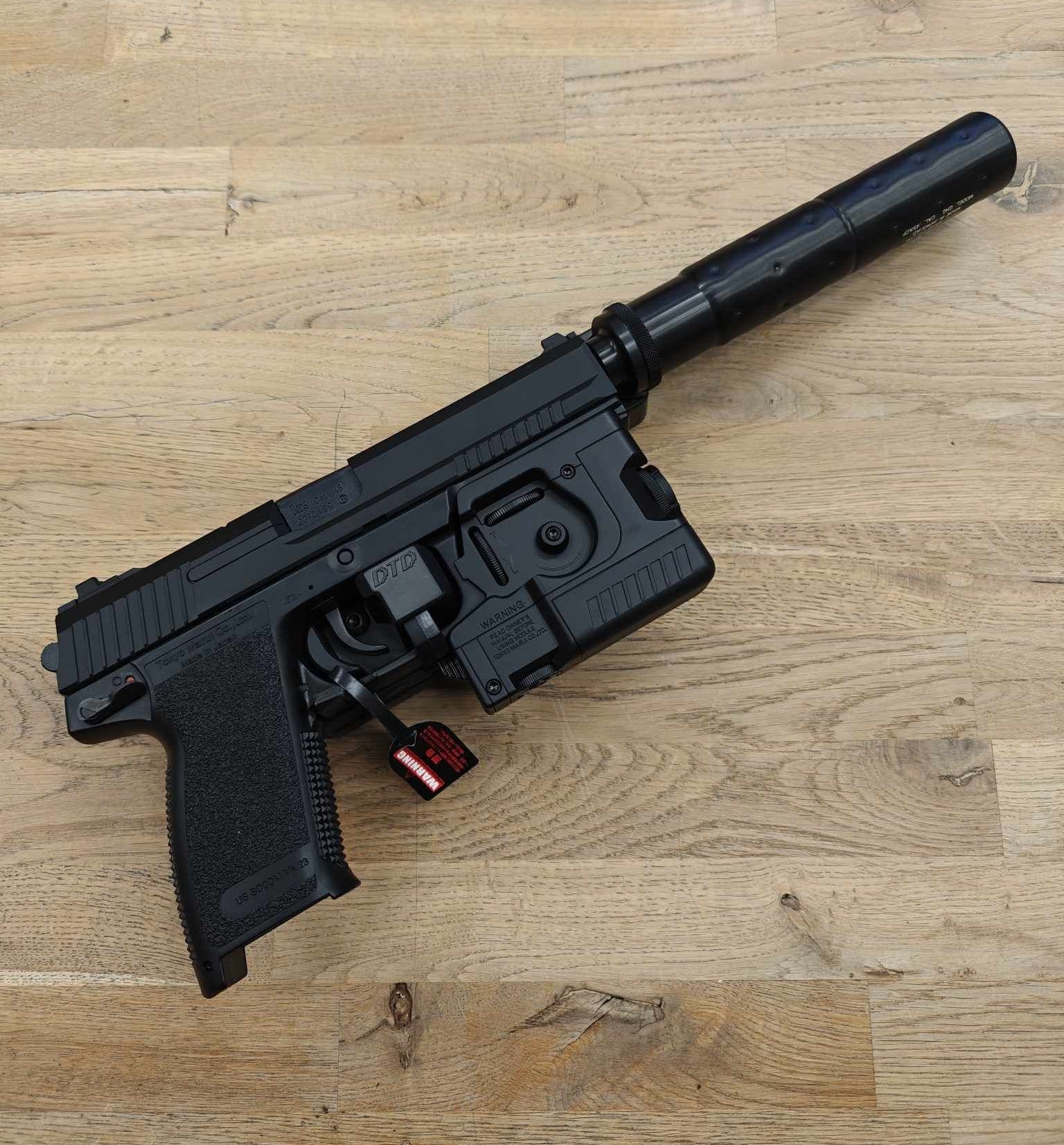 MK23/SSX23 pistoolikotelo oikeakätiselle