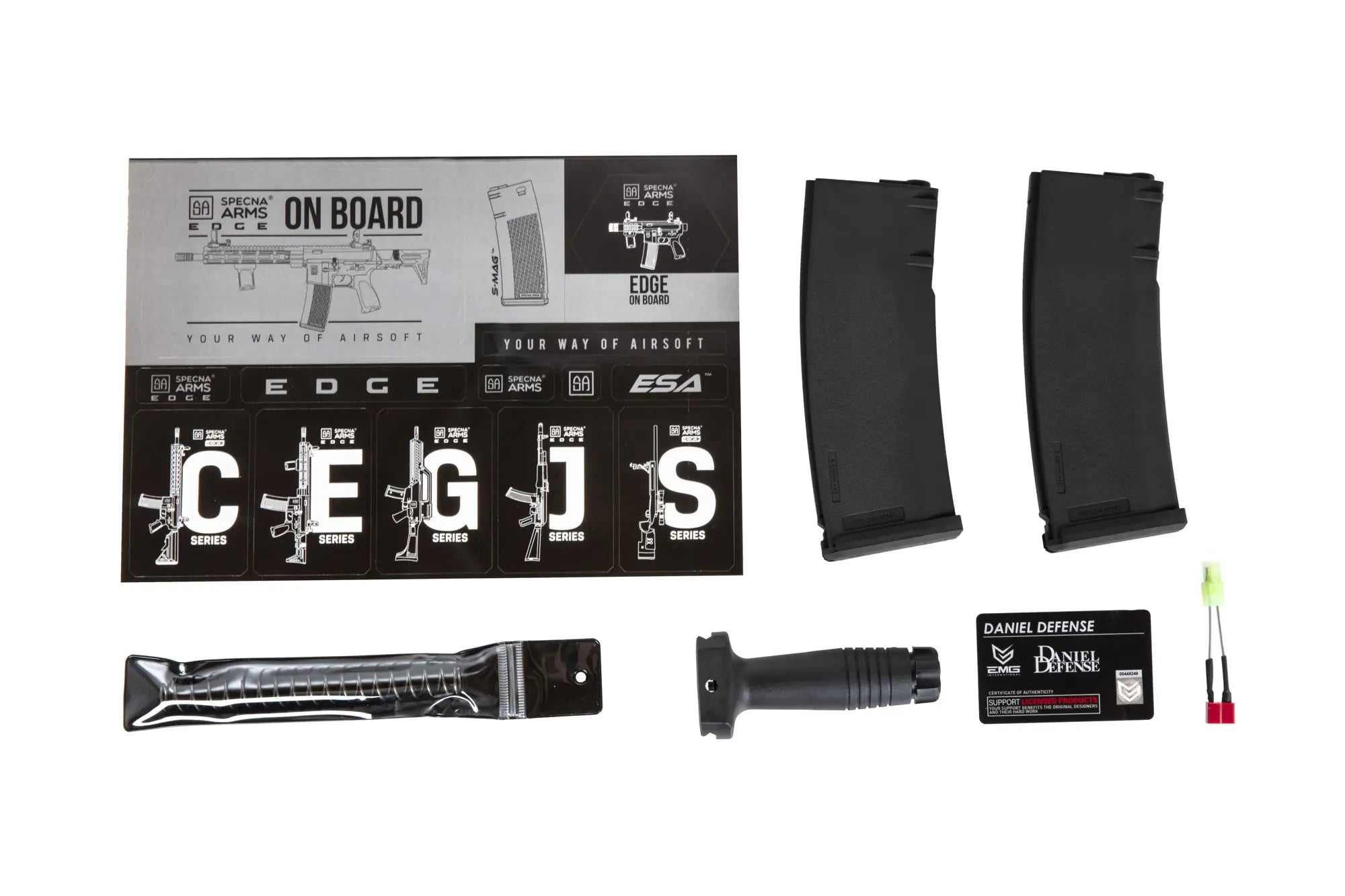 Daniel Defense MK18 SA-E19 EDGE™ HAL ETU  - black