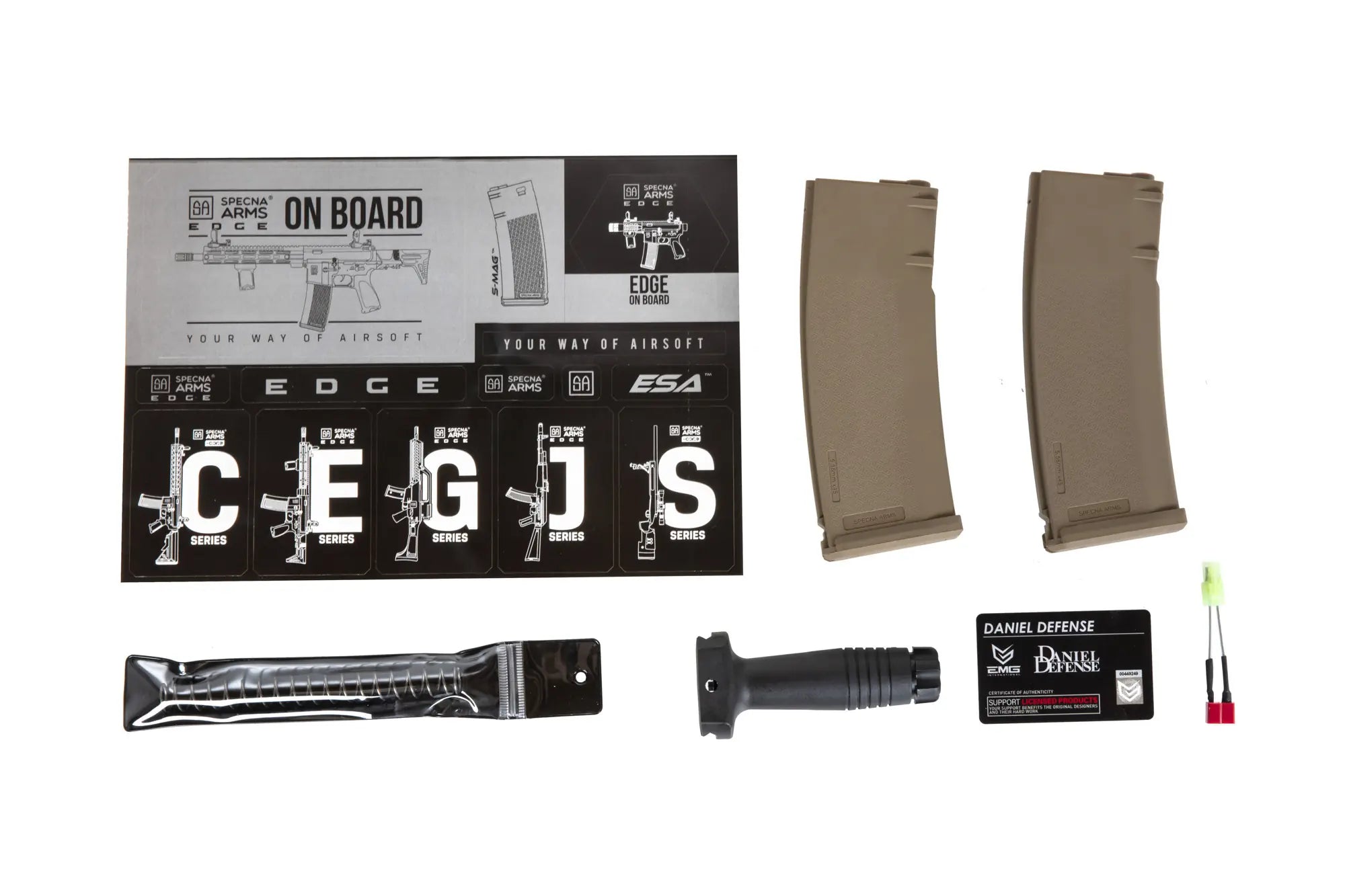 Daniel Defense MK18 SA-E19 EDGE™ HAL ETU  - Chaos Bronze