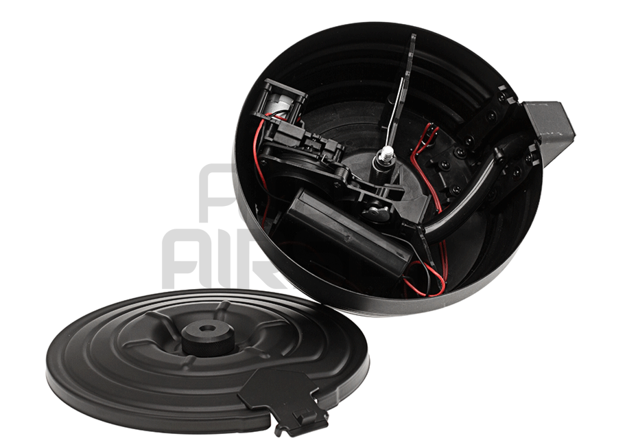 Electric AK drum magazine, 2500 rounds