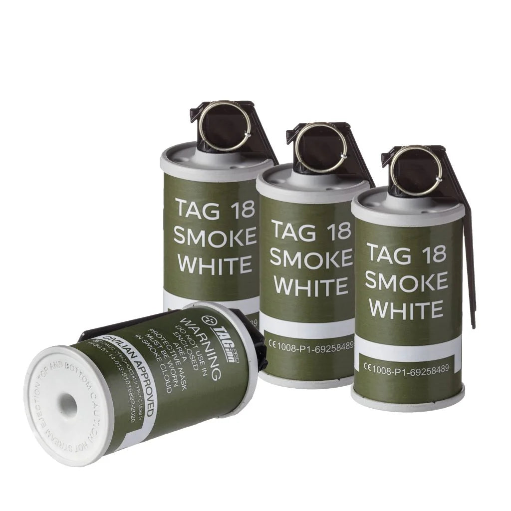 Game Innovation TAG-18 smoke grenade, white (6pcs)