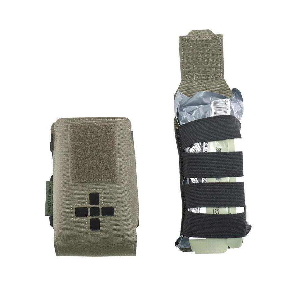 Horizontal First Aid Pouch (IFAK) - Ranger Green