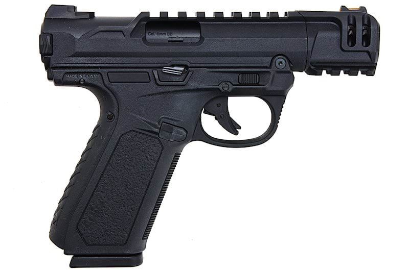 AAP01C GBB gas pistol, single fire/continuous fire - black